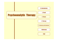 [심리학] 정신분석 치료(Psychoanalytic Therapy)-2