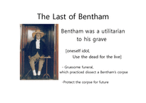 벤담(Bentham)의 생애와 업적(영문)-8
