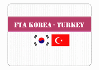 한국-터키 FTA 분석(영문)-1