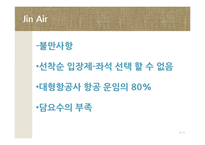 [운영전략] Jet Blue & Jin Air 저가 항공사의 고객 만족 경영 사례 연구-16