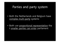 [유럽정치] 벨기에와 네덜란드 비교(영문)-7