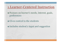 [교육공학] 학습자 중심 교수 Learner-centered instruction 에 대하여(영문)-3