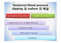 [생리학] 혈압측정과 고혈압의 병태생리 및 치료-8