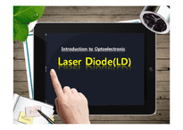 [광소재 연구] Laser Diode(LD)-1