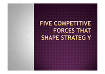 전략을 형성하는 5가지 경쟁요소(The Five Competitive Forces That Shape Strategy) 요약(영문)-1