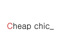 칩시크 Cheap chic 성공사례-1