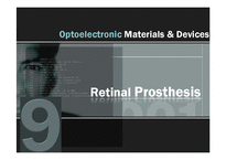 [광소재연구] Retinal Prosthesis-1