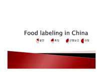 중국 식품안전 관리 시스템-18
