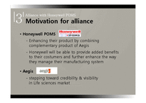 Aegis의 Honeywell, Rockwell 전략적 제휴(영문)-10
