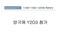 [전지기술설계] Ni-MH Battery 성능개선-6