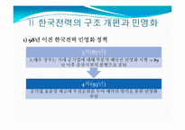 한국전력 구조 개편 및 민영화 정책비용-5