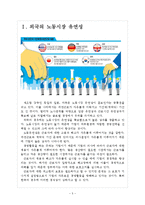 [고용관계]한국의 노동유연성 부족문제(노동시장,파견근로,비정규직) 보고서-3