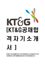 [KT&G-최신공채합격자기소개서]KT&G자소서,KT&G자기소개서,KT&G자소서,한국담배인삼공사자기소개서,KT&G자소서-1