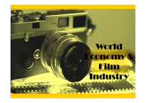 세계경제와 영화산업(영문)-1