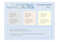 물 H2O 물방울 배경파워포인트 PowerPoint PPT 프레젠테이션-8