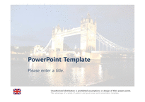 타워브릿지 영국 런던 영국여행 영국문화 런던도시 랜드마크 배경파워포인트 PowerPoint PPT 프레젠테이션-1