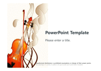 바이올린 연주회 현악기 악기 음악 클래식 연주 배경파워포인트 PowerPoint PPT 프레젠테이션-1