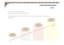 심플한 줄무늬패턴 깔끔한 배경파워포인트 PowerPoint PPT 프레젠테이션-10