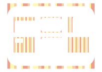 파스텔톤 색상 줄무늬 배경파워포인트 PowerPoint PPT 프레젠테이션-2