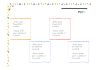 예쁜 꽃무늬 플라워 꽃패턴 깔끔한 화사한 배경파워포인트 PowerPoint PPT 프레젠테이션-17