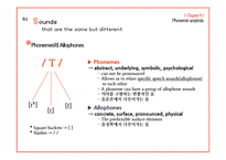 영어 음운분석(Phonemic analysis)-5