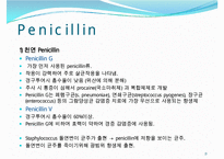 [약리학] 항생제, penicillin, Cephaloshorin, 항균제-13