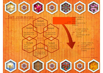 [태믹스] Hexagon Pattern 배경 PPT-6