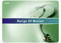 [관절가동범위(Range of Motion - ROM)] Range of Motion 모든 것 - Range of Motion 개념과 종류, ROM의 적용, 자가보조 관절가동운동, 지속적 수동운동장치, 기능적 패턴을 통한 ROM Exercises-1