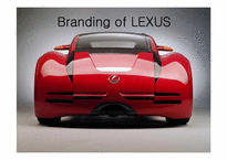 [브랜드] LEXUS 렉서스 브랜드전략-1