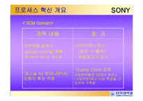 [경영정보][scm(공급사슬관리)] 소니프로세스혁신-7