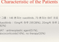 [병리학] JAK Inhibition with Ruxolitinib versus Best Available Therapy for Myelofibrosis-18