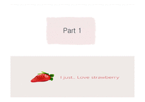 딸기 과일 딸기영양소 식생활 딸기프로젝트 배경파워포인트 PowerPoint PPT 프레젠테이션-5