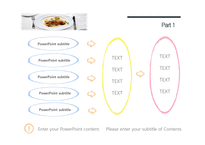 레스토랑 양식 쉐프 요리 호텔조리 음식 식기류 배경파워포인트 PowerPoint PPT 프레젠테이션-11