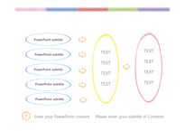5색조합 예쁜디자인 깔끔한 심플한 화사한 발표양식 디자인테마 배경파워포인트 PowerPoint PPT 프레젠테이션-12