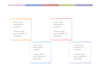 5색조합 예쁜디자인 깔끔한 심플한 화사한 발표양식 디자인테마 배경파워포인트 PowerPoint PPT 프레젠테이션-18