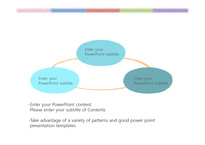 5색조합 예쁜디자인 깔끔한 심플한 화사한 발표양식 디자인테마 배경파워포인트 PowerPoint PPT 프레젠테이션-20