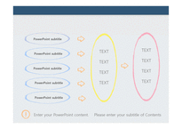 깔끔한 블루블랙 심플한 기본적인 발표양식 배경파워포인트 PowerPoint PPT 프레젠테이션-12