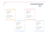 심플한 분홍색 모눈종이 깔끔한 피피티양식 무늬패턴 배경파워포인트 PowerPoint PPT 프레젠테이션-17