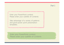 심플한 빨강파랑테두리 깔끔한 예쁜 파스텔톤 발표 배경파워포인트 PowerPoint PPT 프레젠테이션-16