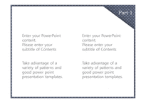 파란색 땡땡이무늬 포스트잇 메모장 노트 공책 깔끔한 심플한 예쁜 배경파워포인트 PowerPoint PPT 프레젠테이션-13