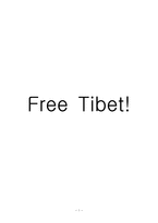 티벳 티벳 자연환경 티벳 인문환경 티벳 정신적 지주 티벳 달라이 라마 티벳-1