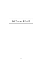 [마케팅] LG Telecom(LG텔레콤) 마케팅전략-3