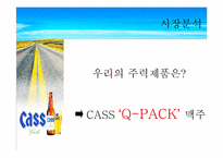 [마케팅] CASS 카스큐팩맥주 마케팅분석-9
