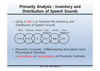 원서강독PPT Articulatory and Phonological Impairments-2