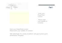 민들레 바람 꽃씨앗 플라워 자연 식물 배경파워포인트 PowerPoint PPT 프레젠테이션-15