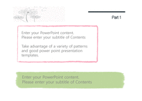 민들레 바람 꽃씨앗 플라워 자연 식물 배경파워포인트 PowerPoint PPT 프레젠테이션-16