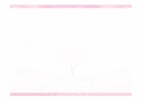 분홍색 벚꽃나무 배경파워포인트 PowerPoint PPT 프레젠테이션-3