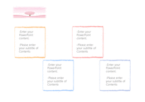 분홍색 벚꽃나무 배경파워포인트 PowerPoint PPT 프레젠테이션-18