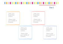 스프라이트패턴 무지개 미술 색채 예쁜디자인 심플한 깔끔한 배경파워포인트 PowerPoint PPT 프레젠테이션-17