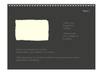 심플한 블랙테마 깔끔한 발표 검정색 배경파워포인트 PowerPoint PPT 프레젠테이션-15